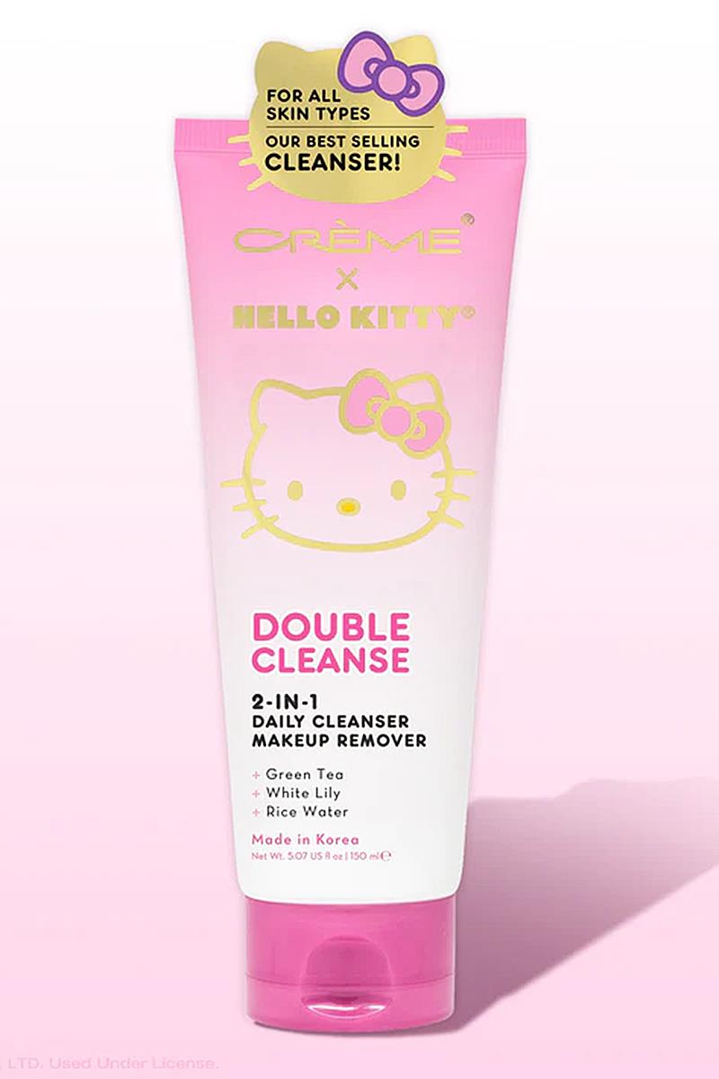 2IN1 HELLO KITTY DOUBLE CLEANSE FACIAL CLEANSER
