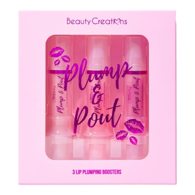 Lip Plumping Lipgloss  (3 Piece Set)