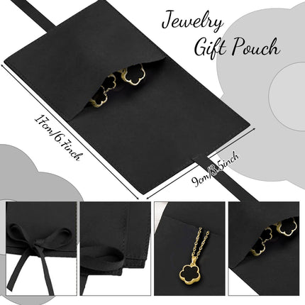 5Pcs Lucky Flower Design Necklace Earrings