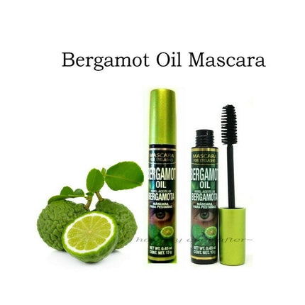 BERGAMOT OIL BLACK Waterproof Mascara