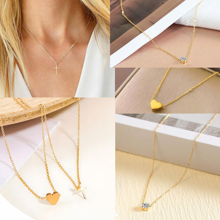 50 Pieces Gold Plated Jewelry Sets for Women