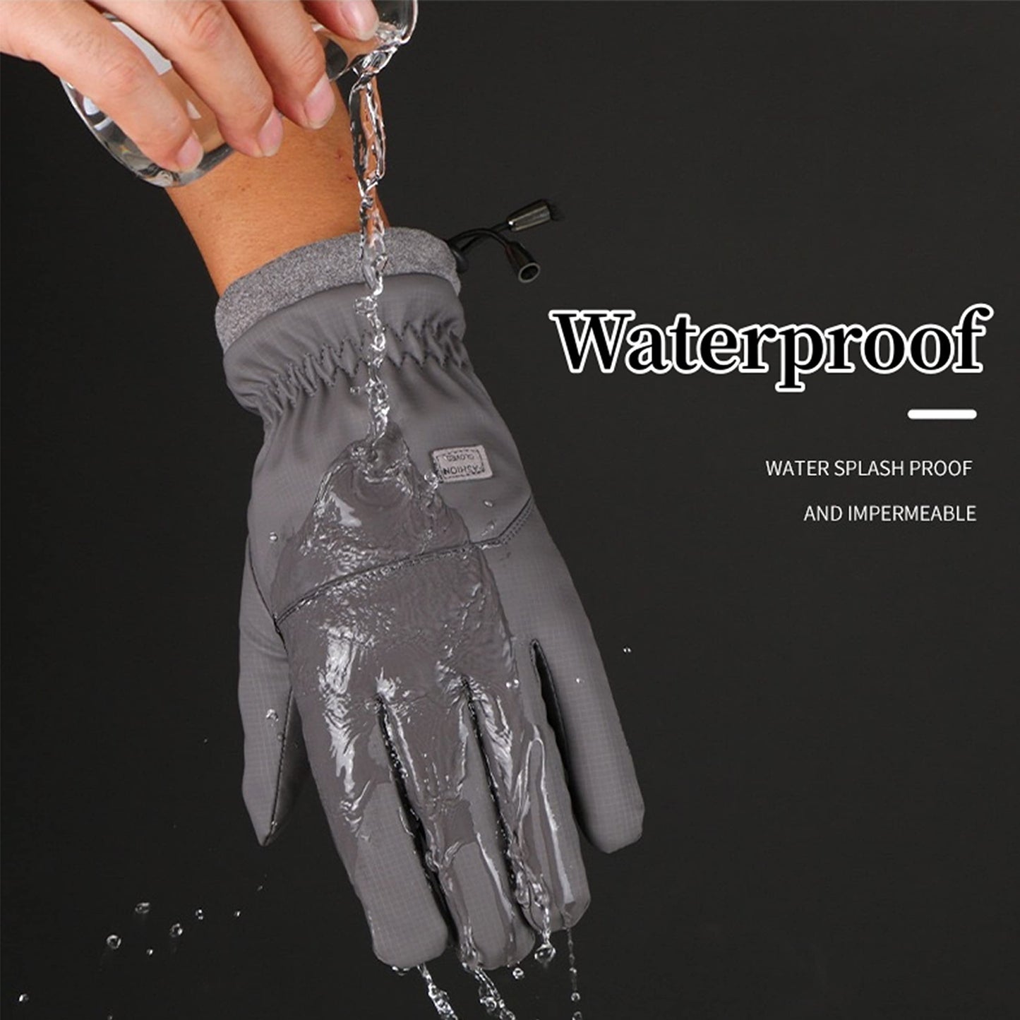 Winter Cold Weather Gloves Waterproof