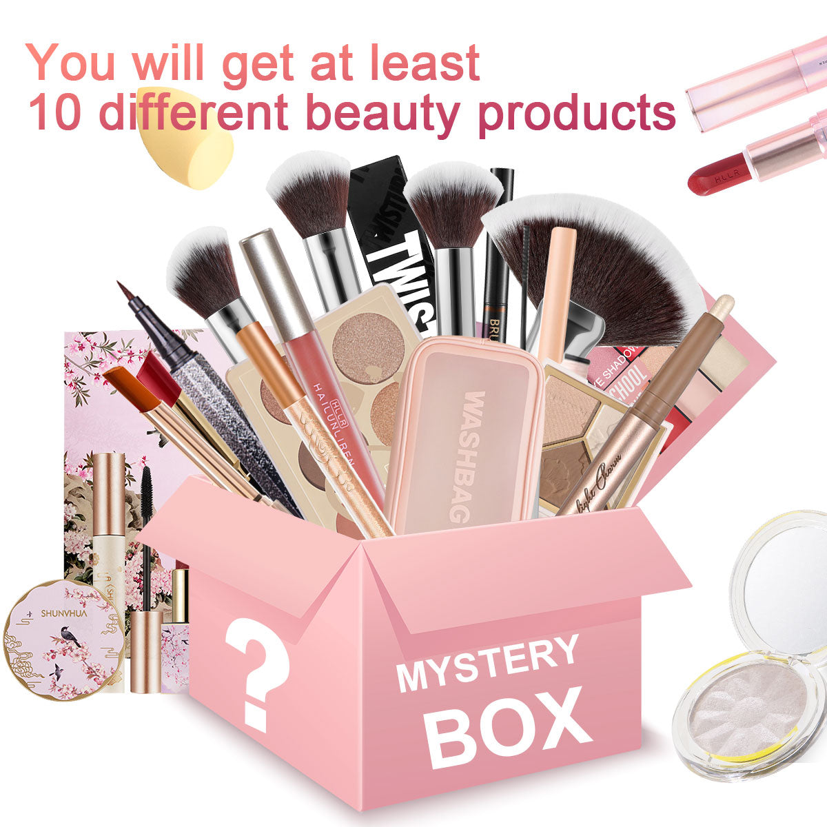 Lucky Scoop Makeup/cosmetic Box.